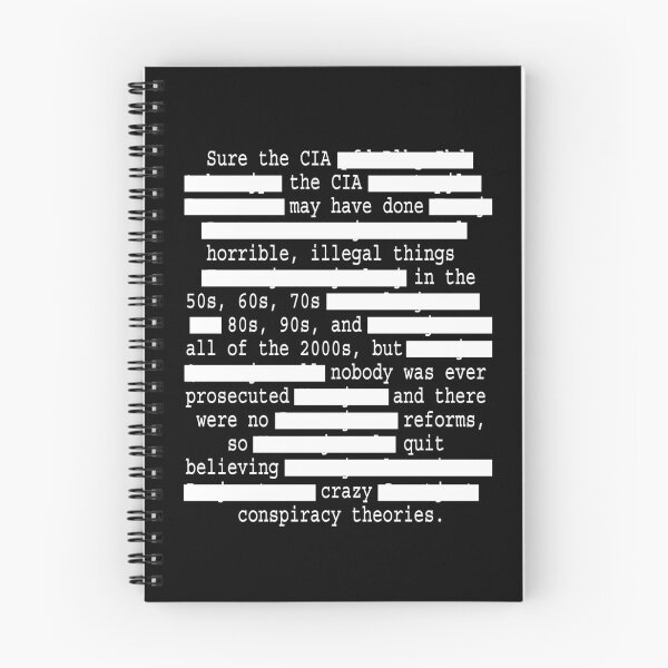 Item preview, CIA redacted. designed and sold by Allen Peterson.