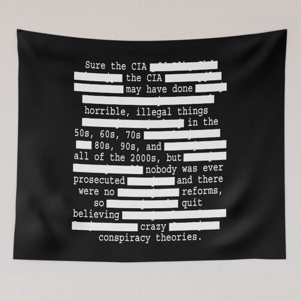 Item preview, CIA redacted. designed and sold by Allen Peterson.