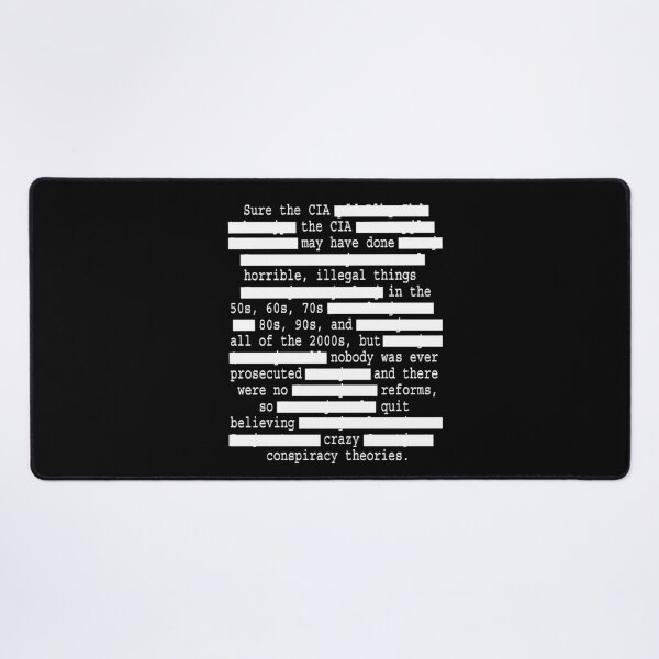 Item preview, CIA redacted. designed and sold by Allen Peterson.