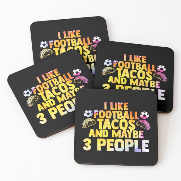 Item preview, I Like Football Cute Taco Tacos For A Mexican Food Lover  designed and sold by GabrieSketcham.
