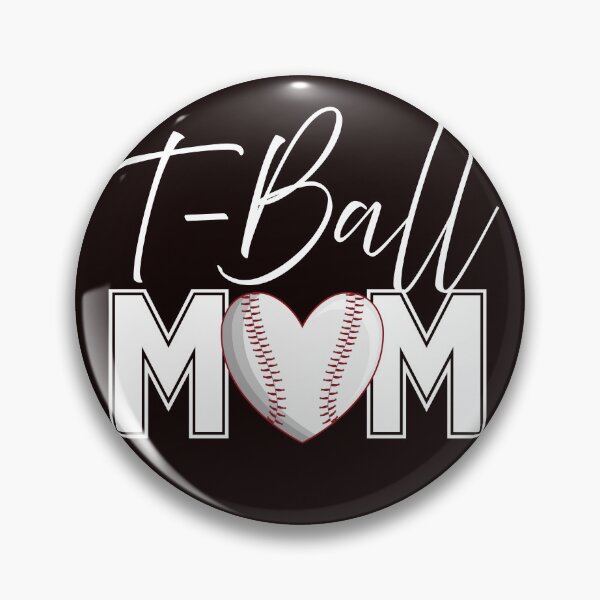Artikelvorschau, T-Ball Mama Baseball Herz entworfen und verkauft von lmitchem.