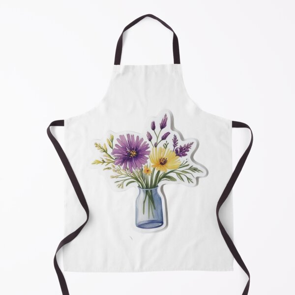Item preview, Watercolor Wildflower Stickers – Transparent Floral Stickers for Laptops & Journals designed and sold by STmez Design.