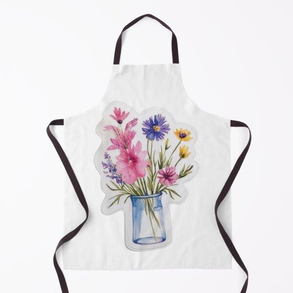 Item preview, Wildflower Transparent Sticker – Watercolor Floral Designs for DIY Projects designed and sold by STmez Design.