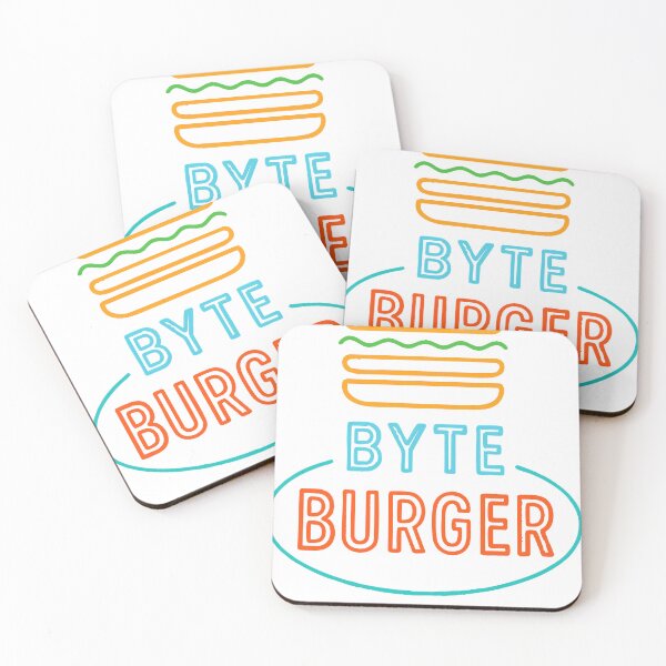 Item preview, ByteBurger Logo designed and sold by AbstractAnom.