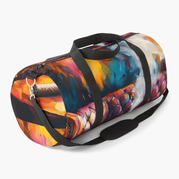 Item preview, Indulge in Comfort - Luxurious Leather Sofa and Lit Cigar Against Warm Abstract Hues Digital AI Generated Art designed and sold by OlfactoART Studio.