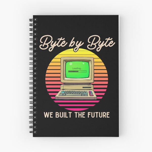 Item preview, 1980s Retro Computer – Byte by Byte, We Built the Future designed and sold by Dino-Lune.