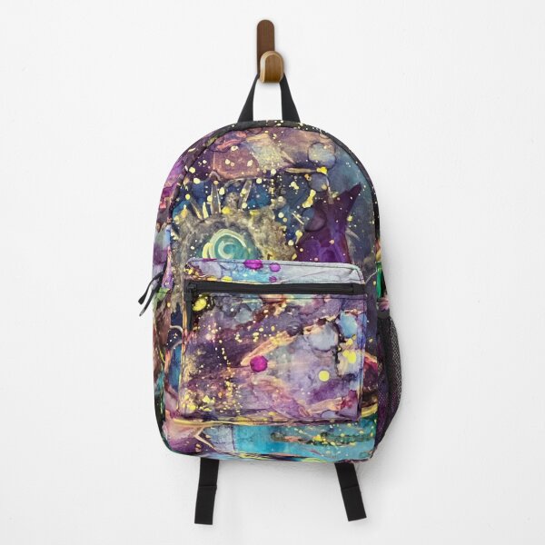Item preview, OuterSpace SeaWorld of Color and Explosions of Gold designed and sold by Nomad Nikki – Abstract Fluid Artist & Full-Time Traveler.