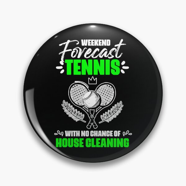 Item preview, Weekend Forecast Funny Sports Humor For A Tennis Game Lover designed and sold by miaa-artistshop.