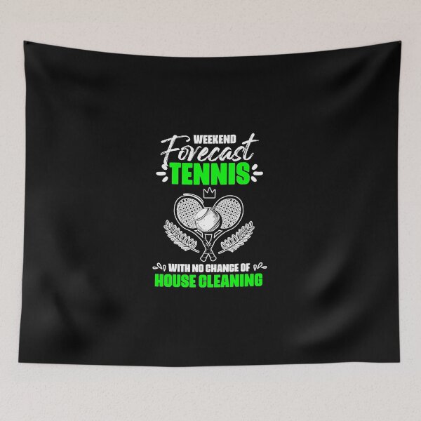Item preview, Weekend Forecast Funny Sports Humor For A Tennis Game Lover designed and sold by miaa-artistshop.