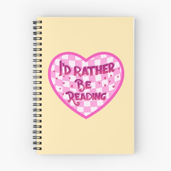 Item preview, I'd rather be reading designed and sold by pinkyfish1010.