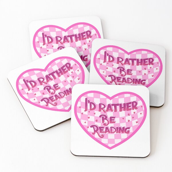 Item preview, I'd rather be reading designed and sold by pinkyfish1010.