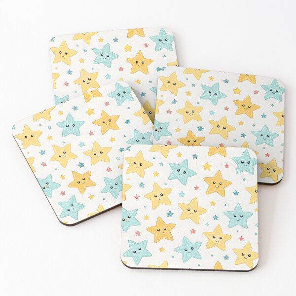 Item preview, Smiling Stars Pattern  designed and sold by trendspatterns.