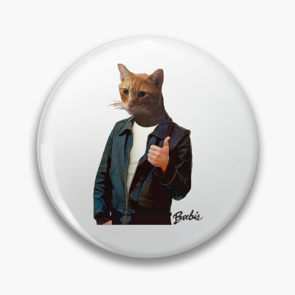 Item preview, Happy Days Retro Orange Tabby, 50s Cat Art, Cool Cat Gift designed and sold by Beebis.