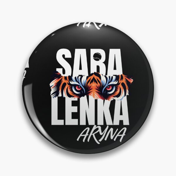 Item preview, Aryna Sabalenka with tiger eyes designed and sold by AissTee.