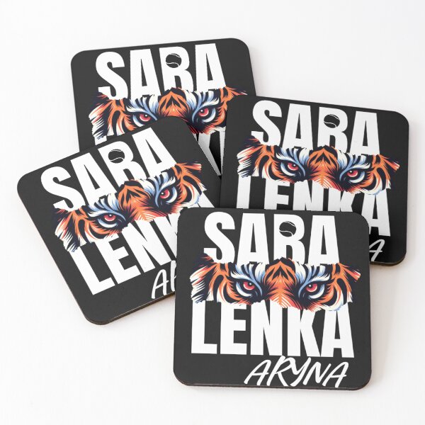 Item preview, Aryna Sabalenka with tiger eyes designed and sold by AissTee.