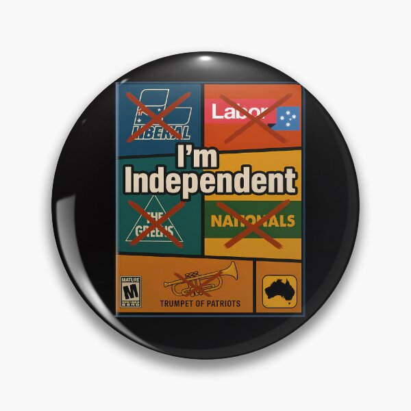 Item preview, Australian election Independent Voter designed and sold by CoolCrazyQuirky.