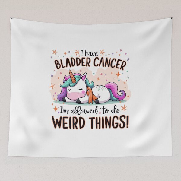 Item preview, Unicorn Bladder Cancer Awareness Shirt  designed and sold by queenzoid.