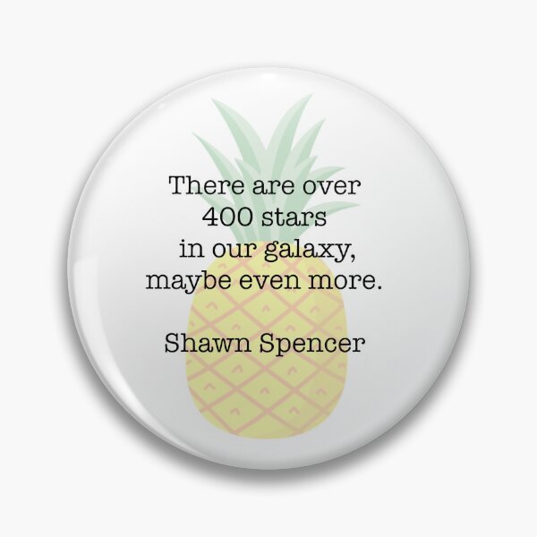 Item preview, 400 stars, Shawn Spencer designed and sold by FunandWhimsy.