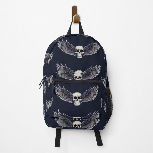 Item preview, Flying skull batik designed and sold by AuroraXGreen.