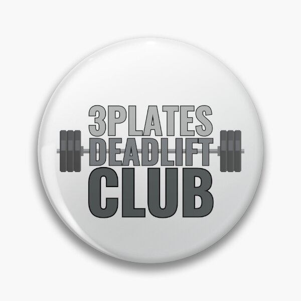 Item preview, 3 Plates Deadlift Club designed and sold by Alberto Dominguez.