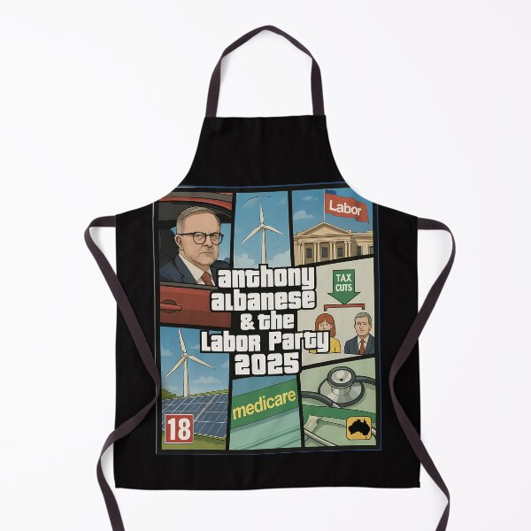 Item preview, Anthony Albanese Australian Labor Party designed and sold by CoolCrazyQuirky.
