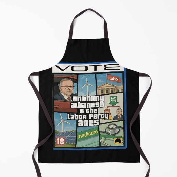 Item preview, Vote Anthony Albanese Australian Labor Party designed and sold by CoolCrazyQuirky.