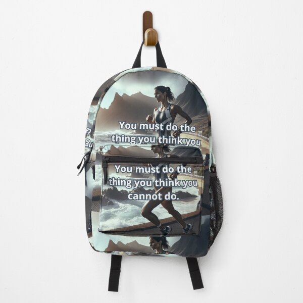 Item preview, You Must Do the Thing You Think You Cannot Do - Triathlon Motivation designed and sold by Triathlongram.