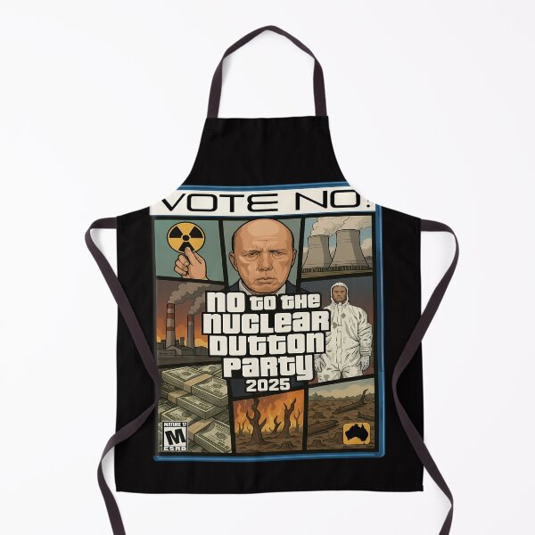 Item preview, Vote No Liberal Party Australia Nuclear Energy design designed and sold by CoolCrazyQuirky.