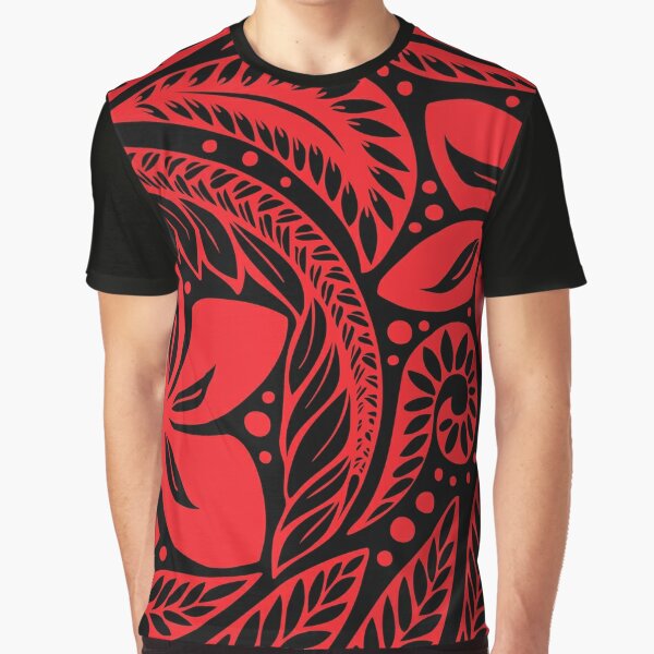  ArtistMixWay Unisex Polynesian T-Shirt Hawaiian Short Sleeves  Casual Tribal Tee Shirt,Black Polynesian Tribal,5-6: Clothing, Shoes &  Jewelry