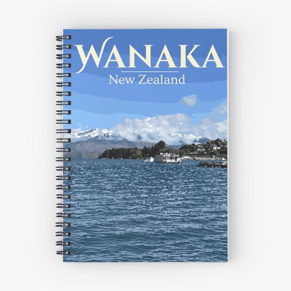 Item preview, Vintage Lake Wanaka New Zealand Travel designed and sold by ashandbubu.