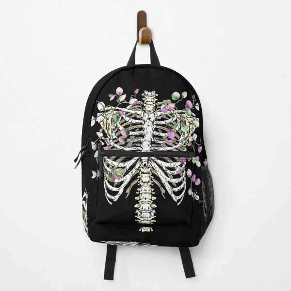 Item preview, Anatomical Ribcage Art with Eucalyptus  designed and sold by queenzoid.
