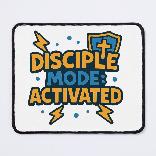 Item preview, Disciple Mode Activated designed and sold by Flashy Flamingo.
