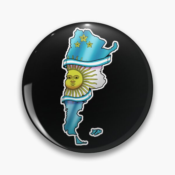 Item preview, Argentina map designed and sold by Blck-Acid-Devil.