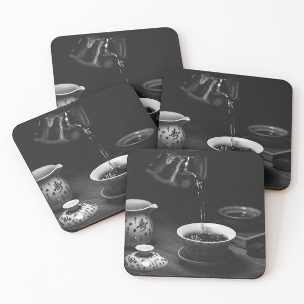 Item preview, Chinese Gongfu Tea Ceremony - Black and White designed and sold by Drawings Project.