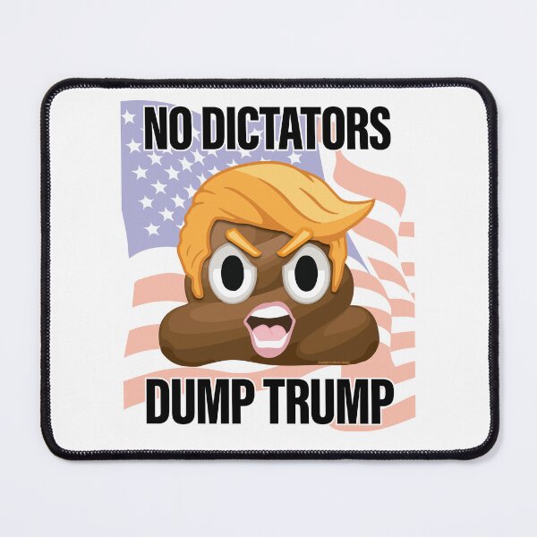 Item preview, No Dictators, Dump Trump designed and sold by travelwitheric.