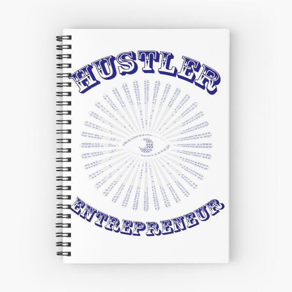 Item preview, Hustler Entrepreneur with Blue All Seeing Eye  designed and sold by teebrandz.