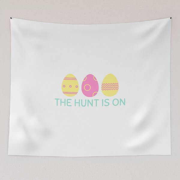 Item preview, The Hunt Is On Easter Egg Humor designed and sold by SkiesOfBlue5150.