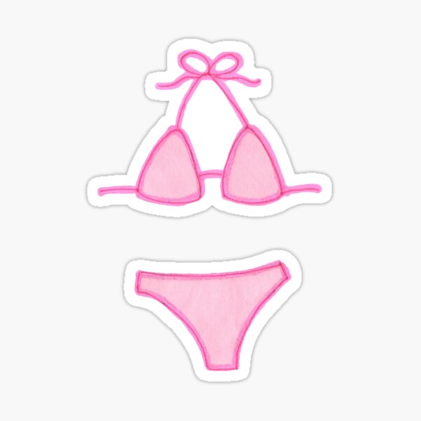 Item preview, Pink Bikini designed and sold by Ellie On the Bookself.