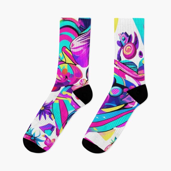 Item preview, Neon Fantasy – 80s Synthwave Strawberry Dream designed and sold by LuxuryApparels.