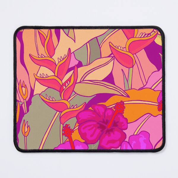Item preview, Hot Jungle Mosaic Floral designed and sold by Linda Maliuana.
