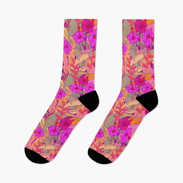 Item preview, Hot Jungle Mosaic Floral designed and sold by Linda Maliuana.