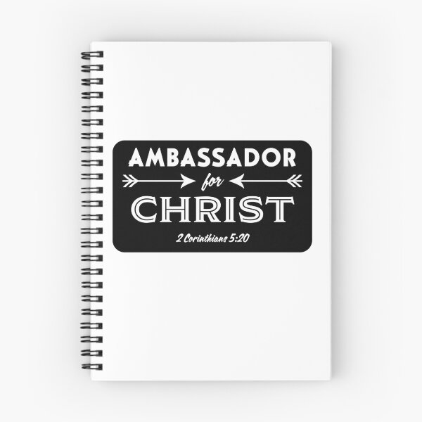 Item preview, Ambassador for Christ Scripture Slogan designed and sold by KTSubz Faith & Fun Designs.