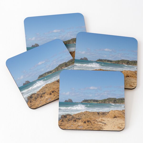 Item preview, Glasshouse Rocks on Narooma surf beach Australia designed and sold by Martin Berry Photography.