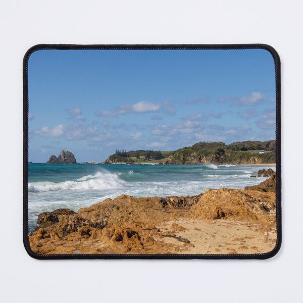 Item preview, Glasshouse Rocks on Narooma surf beach Australia designed and sold by Martin Berry Photography.