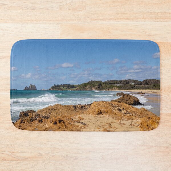 Item preview, Glasshouse Rocks on Narooma surf beach Australia designed and sold by Martin Berry Photography.
