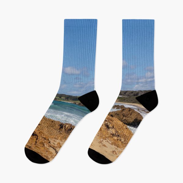 Item preview, Glasshouse Rocks on Narooma surf beach Australia designed and sold by Martin Berry Photography.