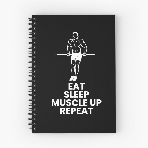 Item preview, Eat Sleep Muscle Up Repeat designed and sold by argyu.