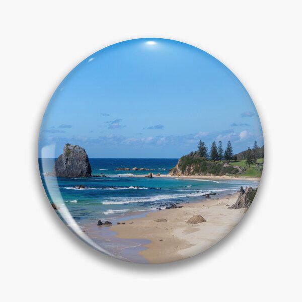 Item preview, Glasshouse Rock formation at Narooma Beach Australia designed and sold by Martin Berry Photography.