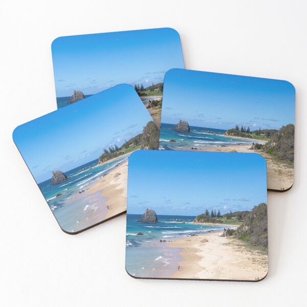 Item preview, Glasshouse Rock formation at Narooma Beach Australia designed and sold by Martin Berry Photography.