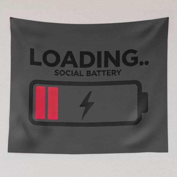 Item preview, Low Battery: Social Mode OFF designed and sold by TSQ.